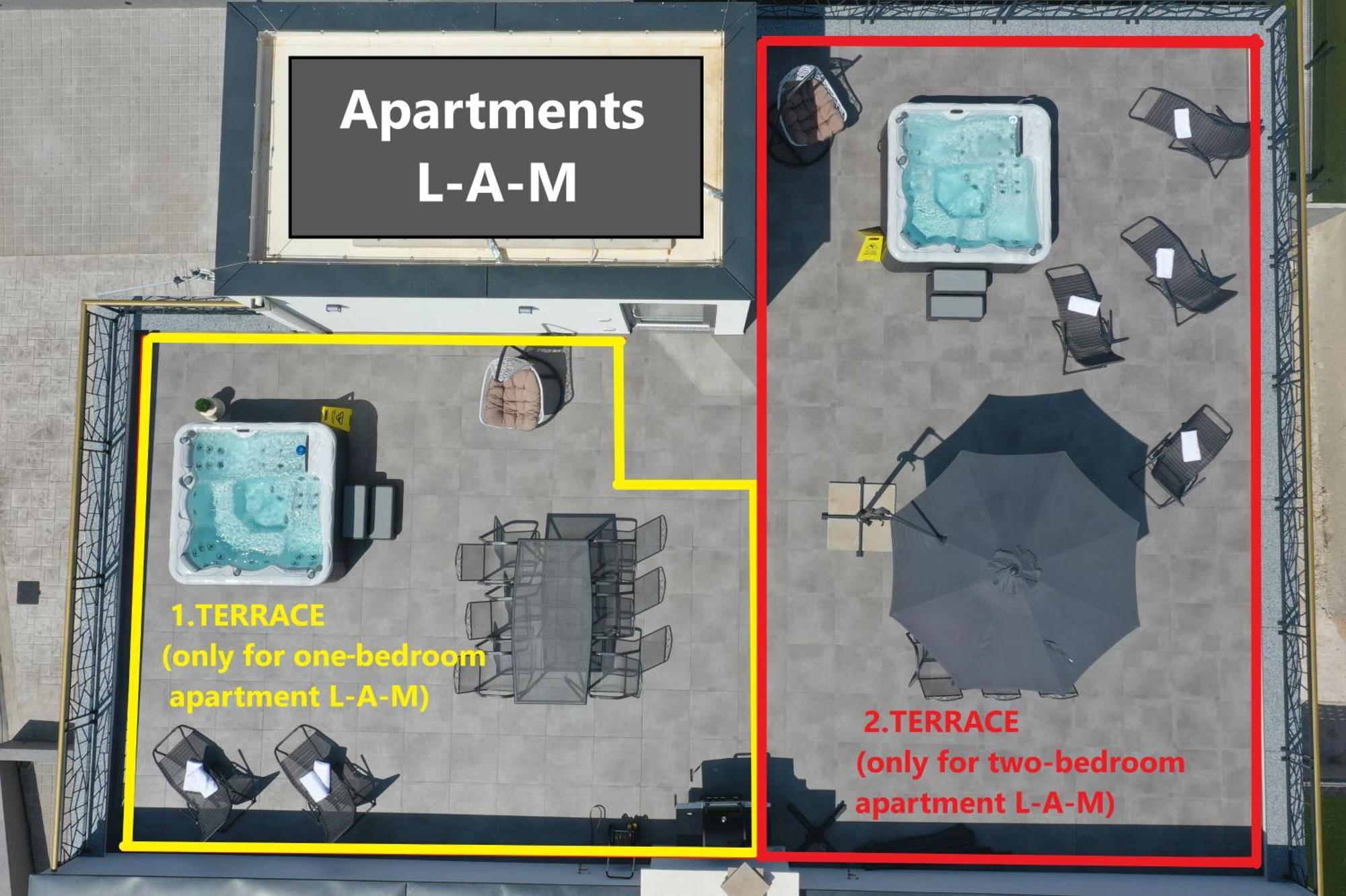 Apartments L-A-M Podstrana Zewnętrze zdjęcie